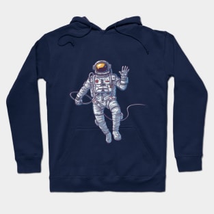 Astronaut in Space Hoodie